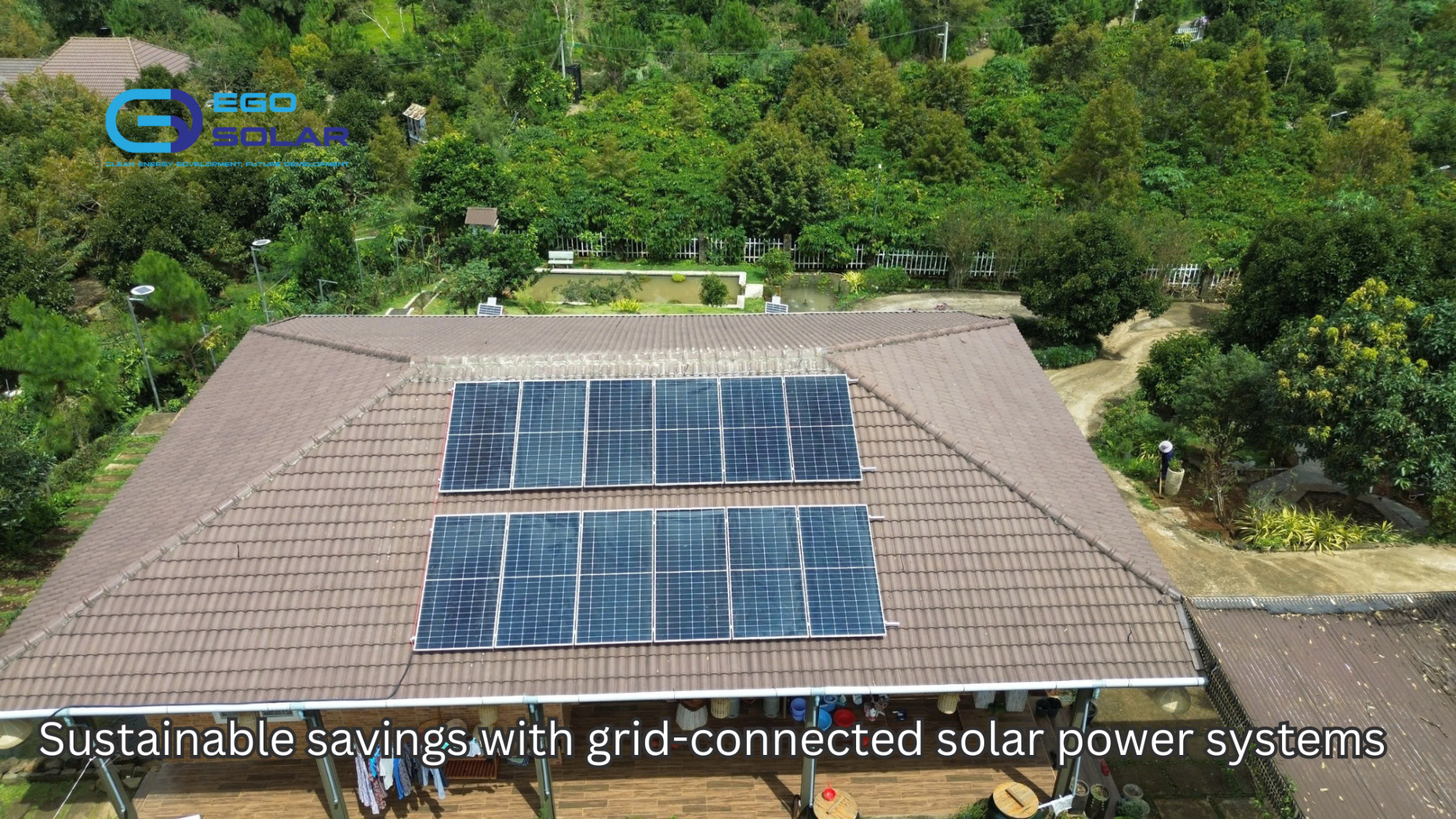 Grid-connected solar power system