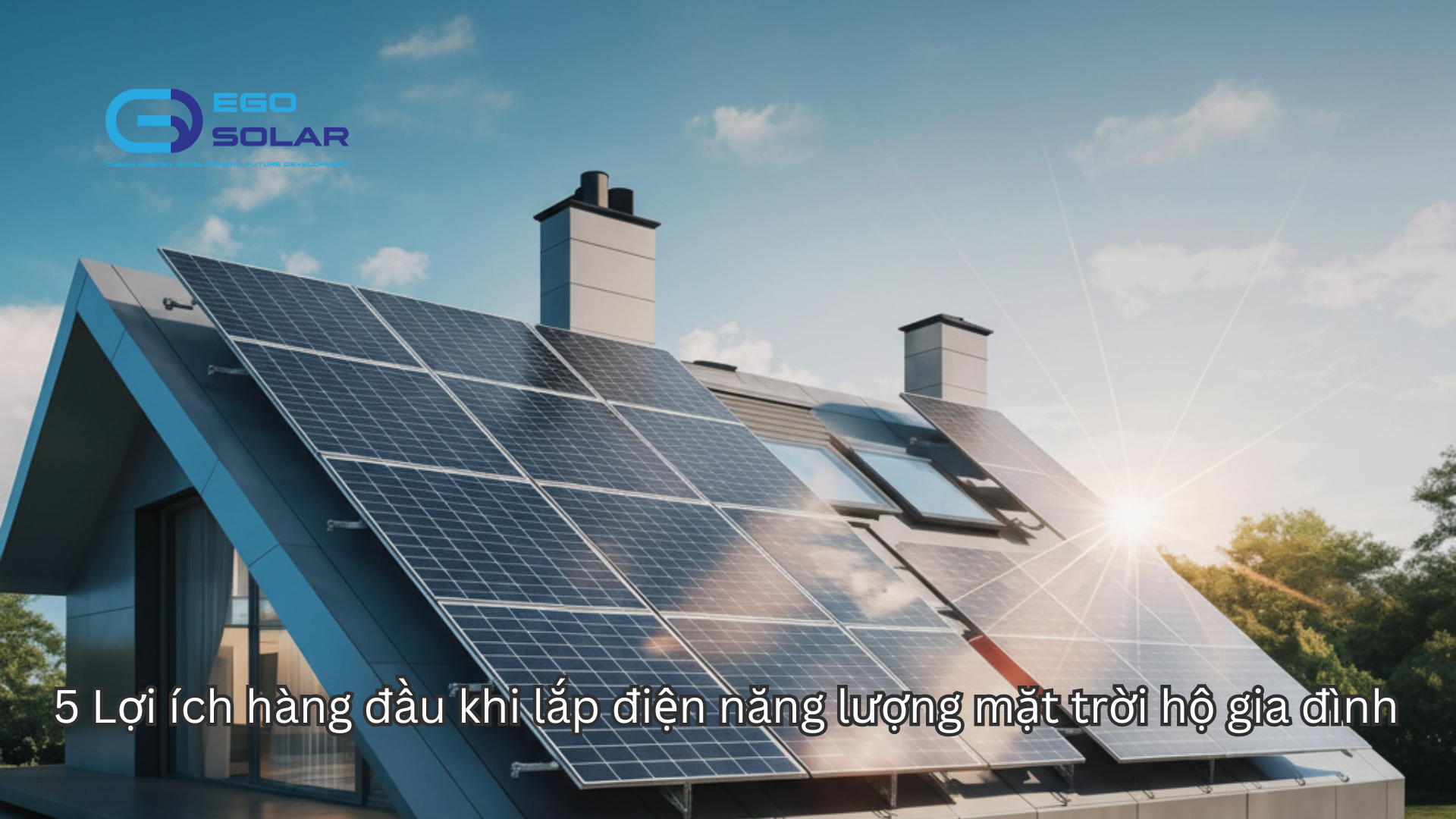 lắp điện nặng lượng mặt trời hộ gia đình