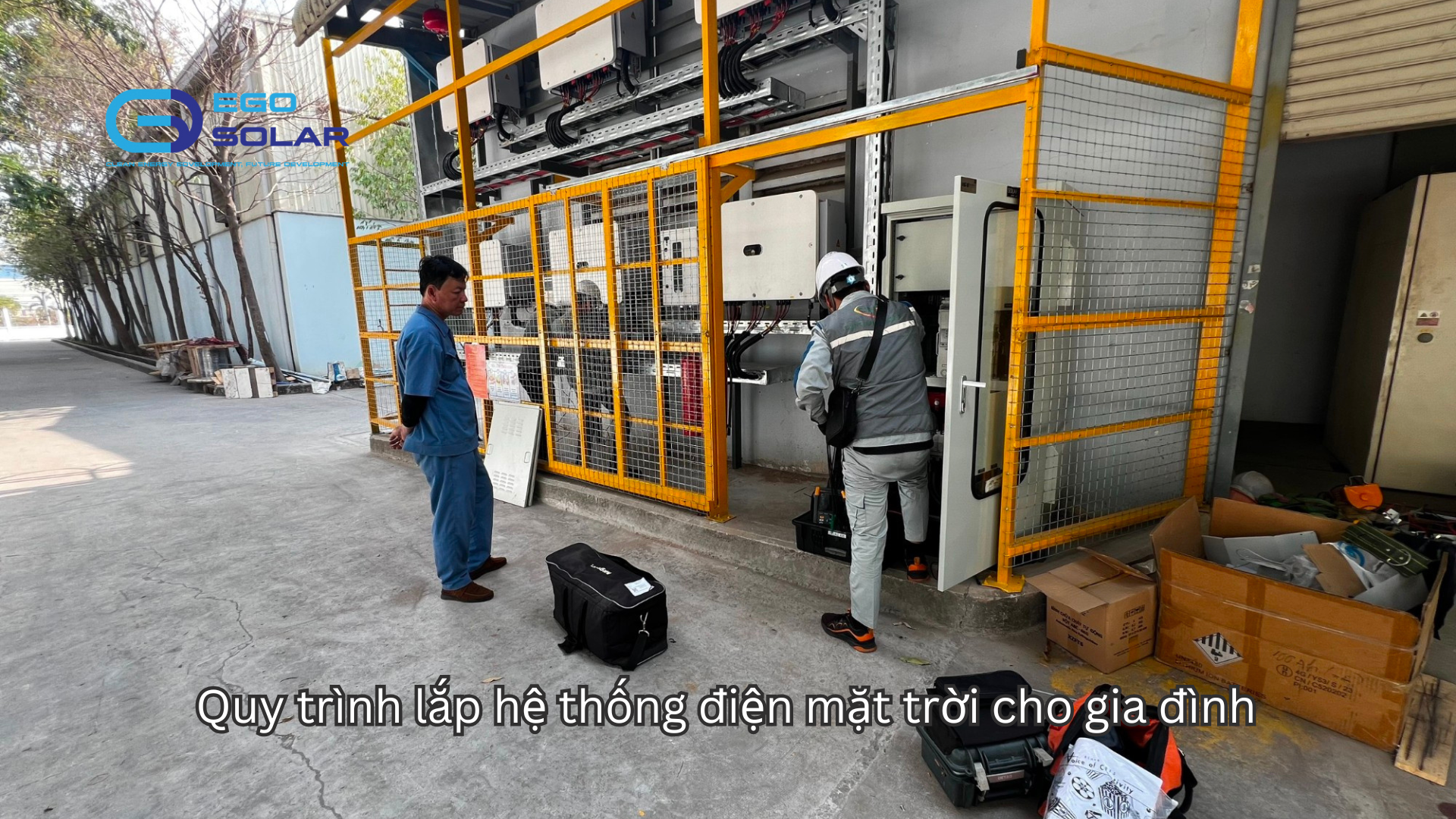 lắp hệ thống điện mặt trời cho gia đình