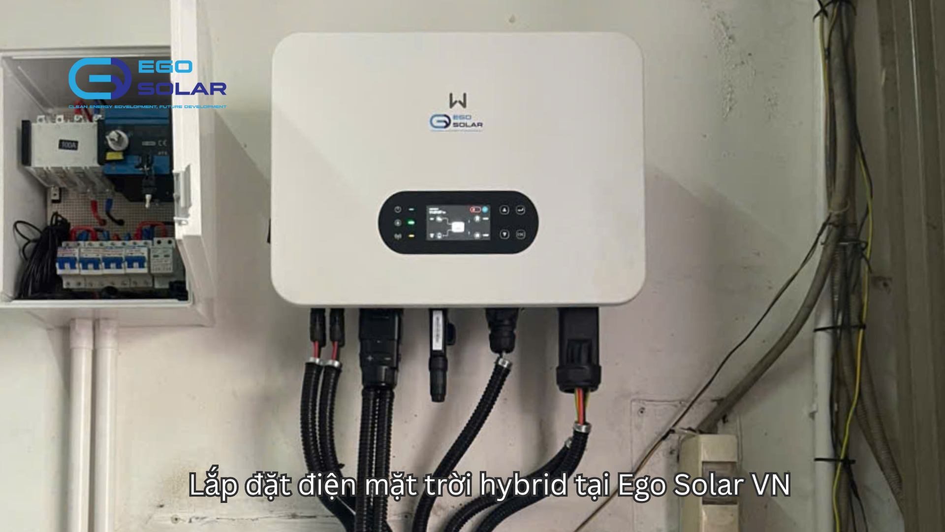 hệ thống điện năng lượng mặt trời hybrid