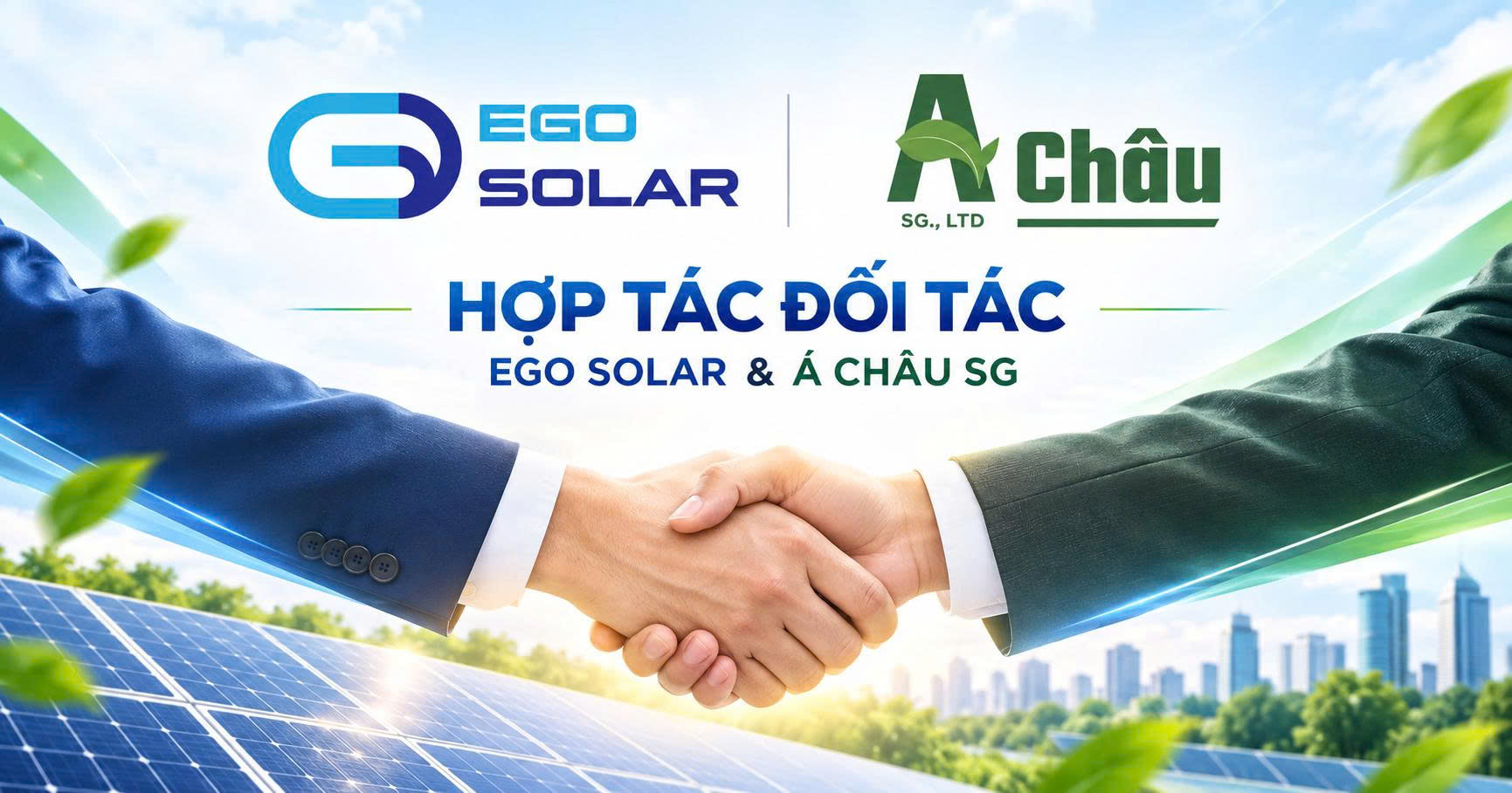 EGO SOLAR Hợp Tác Cùng Á Châu SG – Đối Tác Phân Phối Độc Quyền Biến Tần UNC Tại TP.HCM