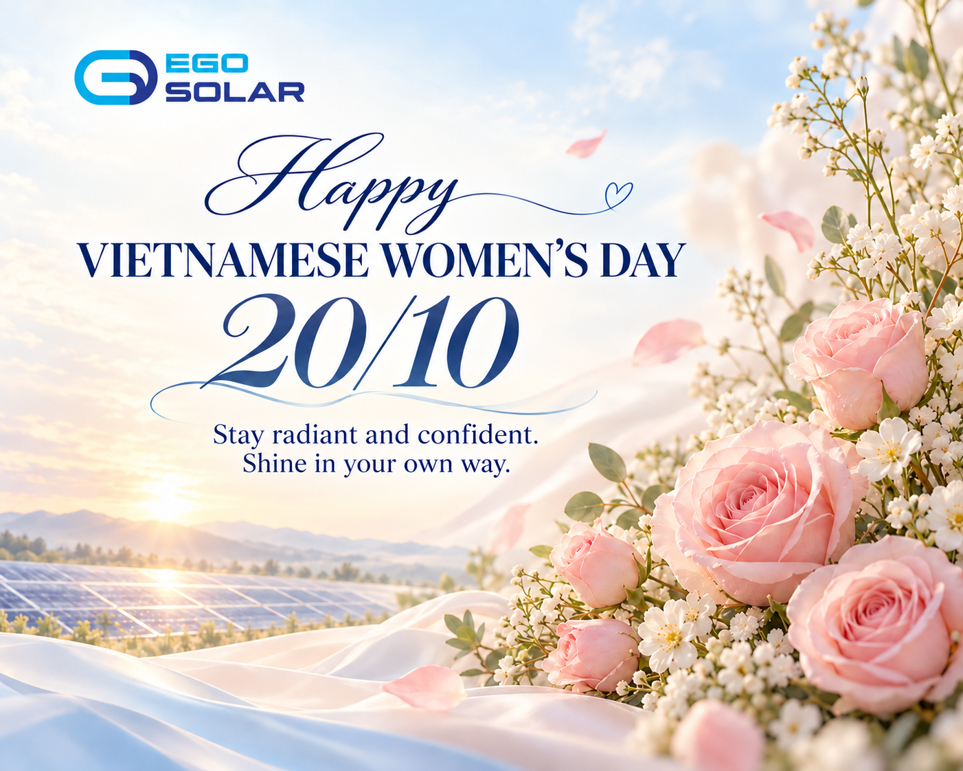 EGO SOLAR Celebrates Vietnamese Women’s Day on October 20