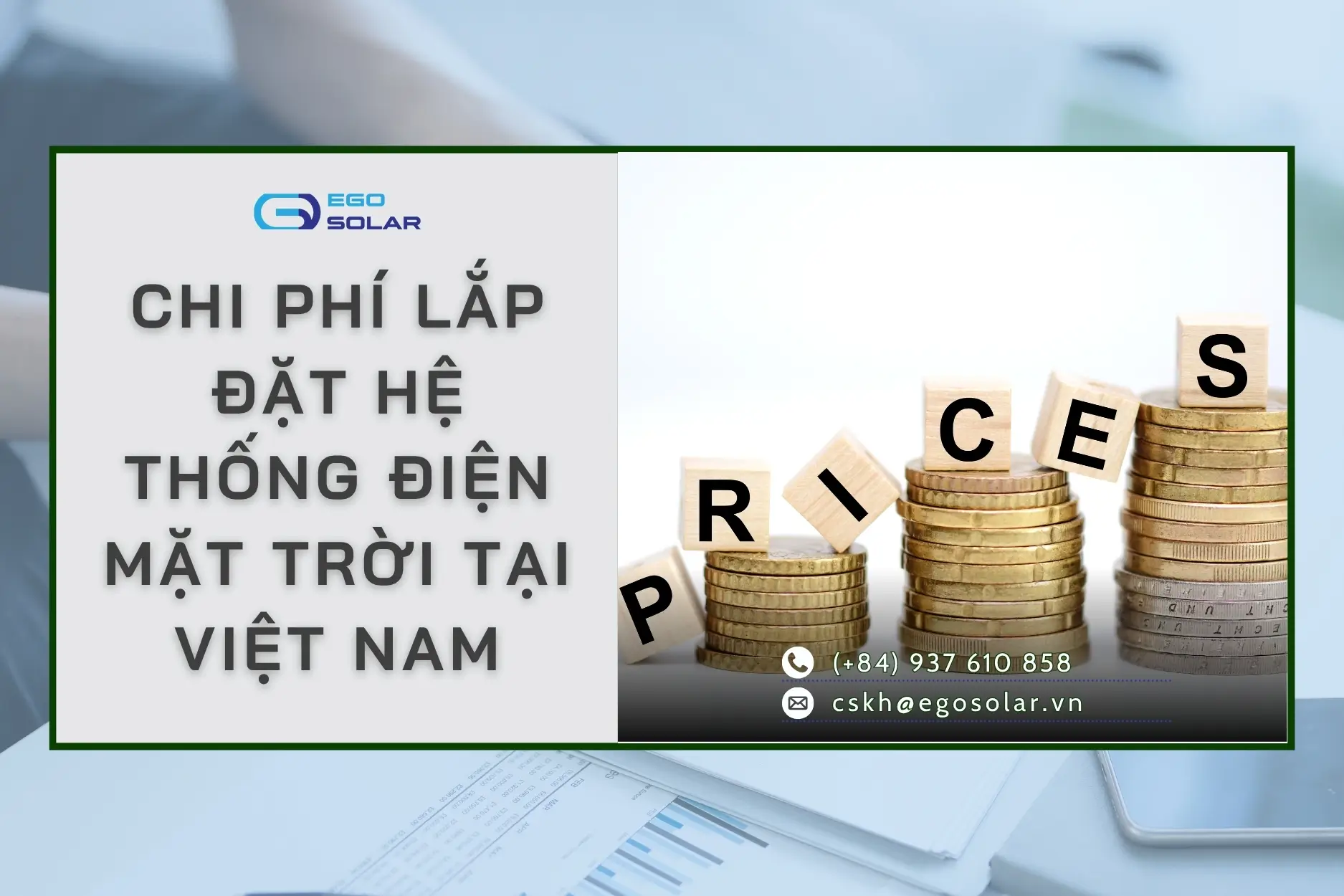 Chi phí lắp đặt hệ thống điện mặt trời tại Việt Nam