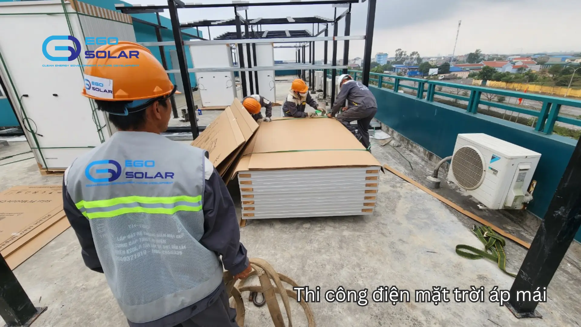 Ego Solar - đơn vị thi công điện mặt trời áp mái